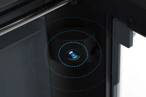 Flashforge Guider IIs Built in webcam monitors printing process